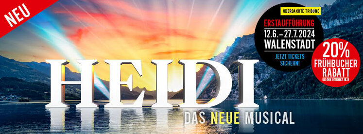 Walensee-Bühne - HEIDI - Das neue Musical