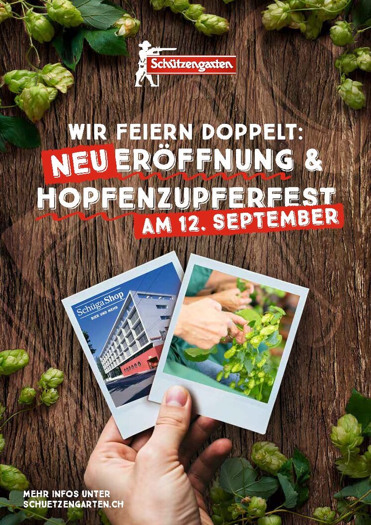 Hopfenzupfer-Fest & Neueröffnung