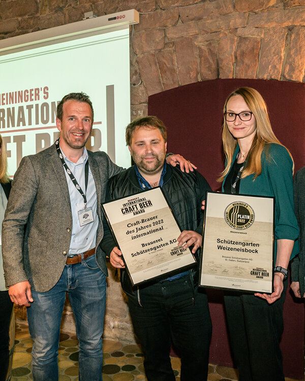 Schützengarten ist "Craft Brauer des Jahres international"
